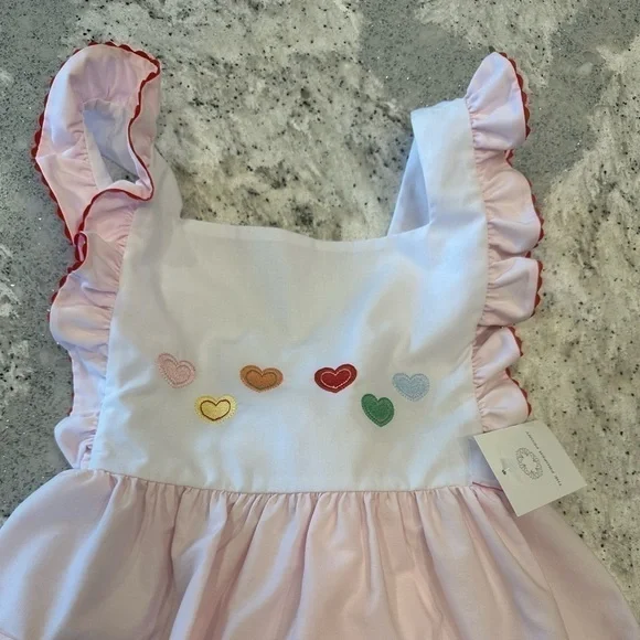 The Proper Peony Heart Dress Size 7 - Picture 10 of 10